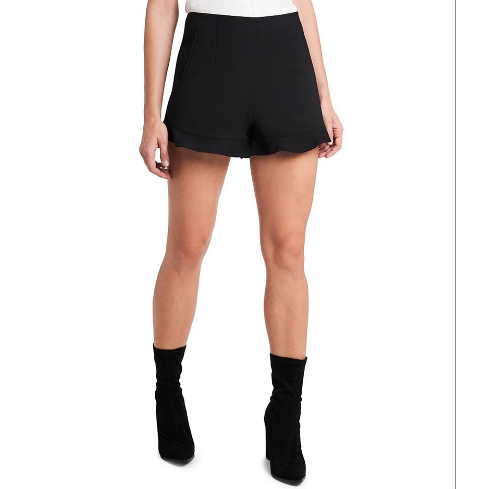 Ruffle Hem Flat Front Shorts size 4